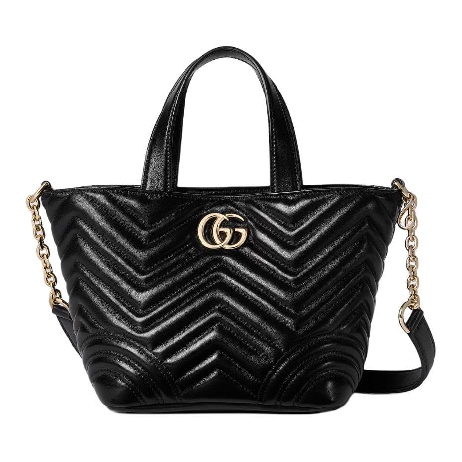 Сумка Gucci GG Marmont Tote Mini Black - изображение 1