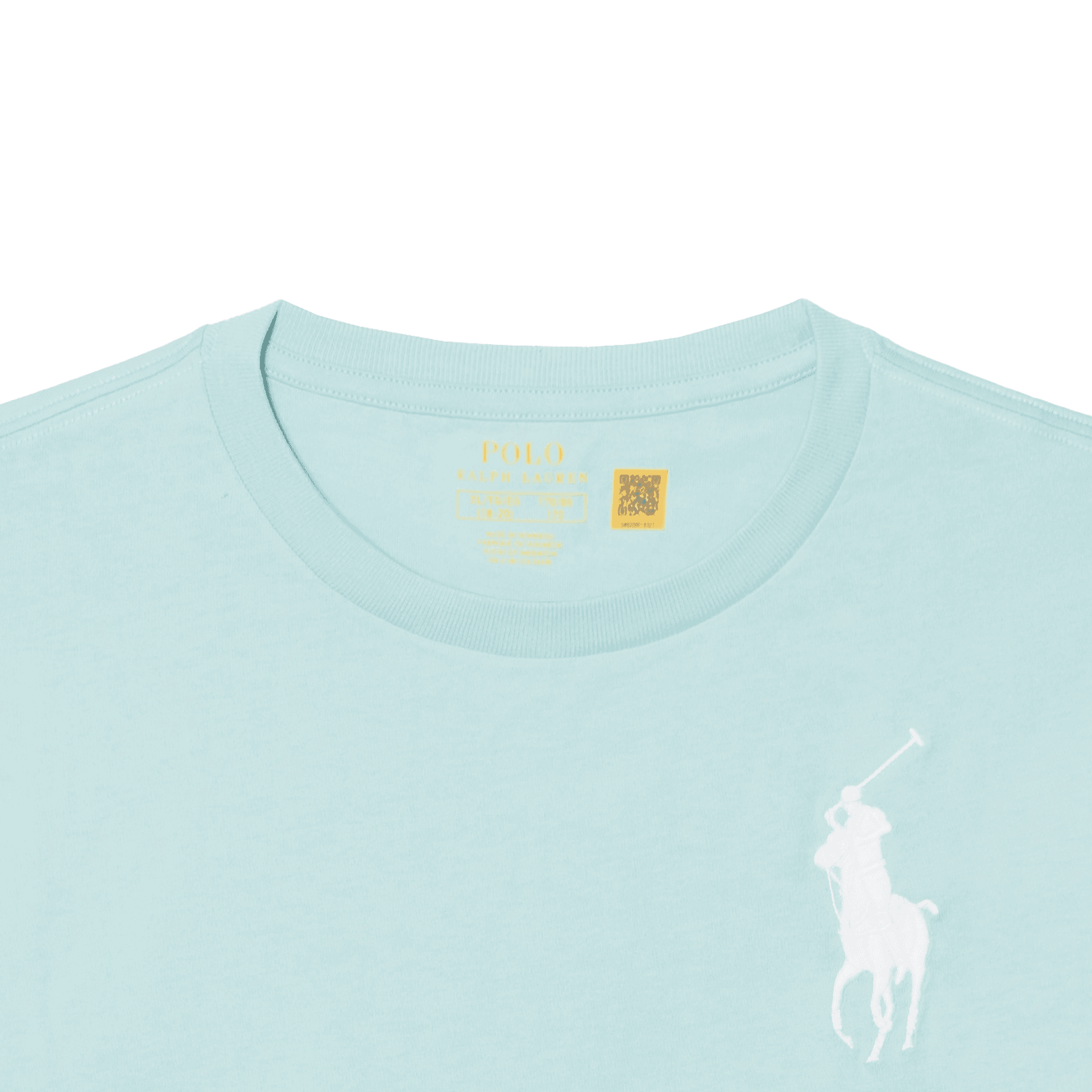 Футболка Polo Ralph Lauren T-рубашка синяя детская - изображение 3