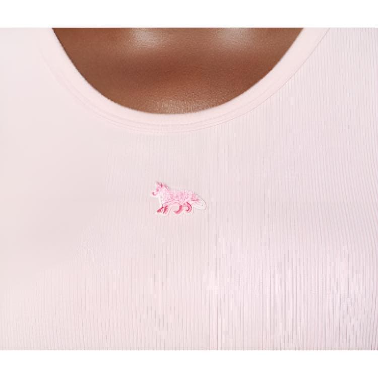 Майка Maison Kitsune SS25 Майка Женская Розовая Вода - изображение 3