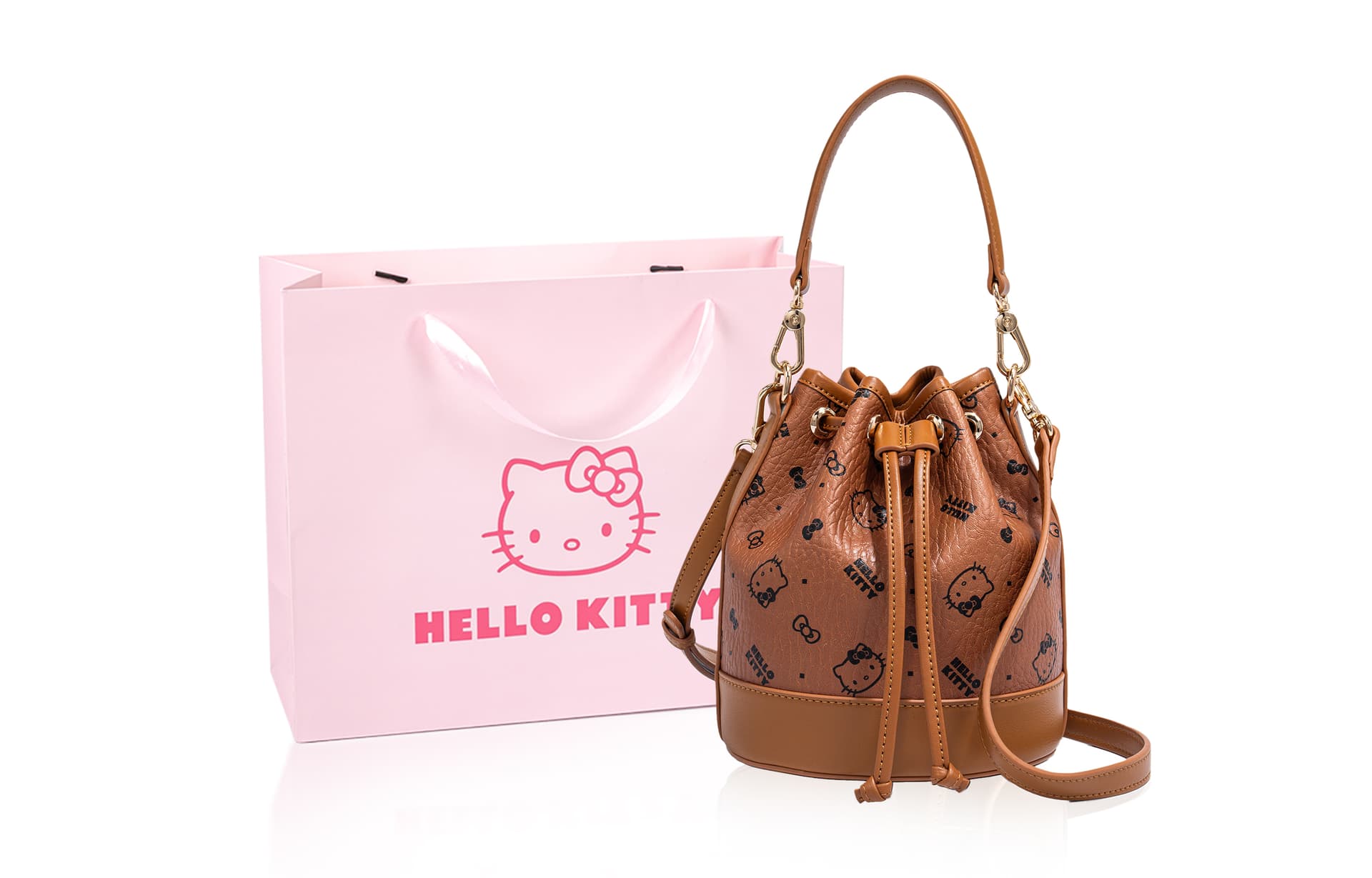 Сумка Sanrio Hello Kitty PU (полиуретан) Сумка через плечо Сумка Обычная (стандартная) Женская Многоцветная - изображение 8