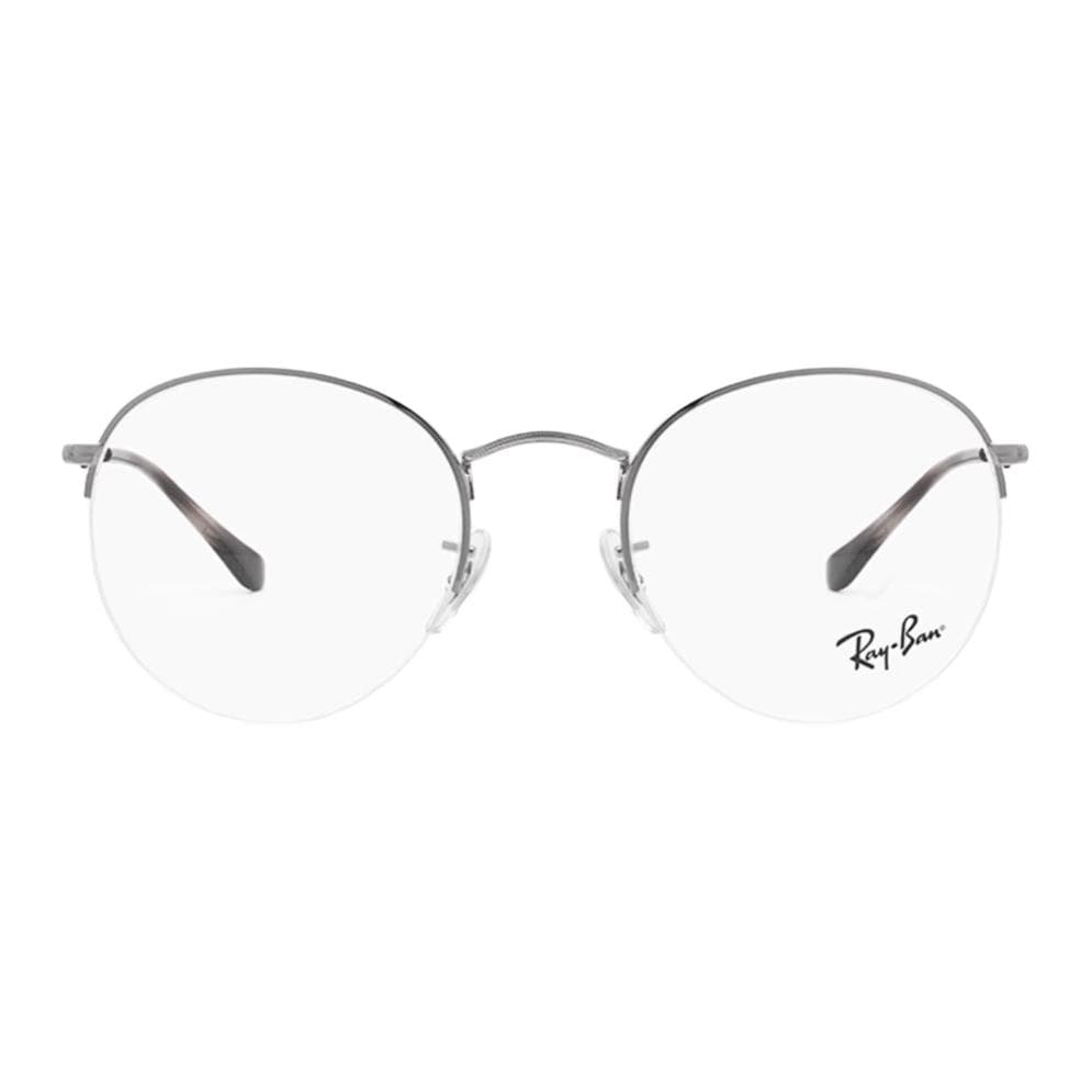 Оправа RayBan Оправа из сплава овальная диоптрическая унисекс серебряная - изображение 1