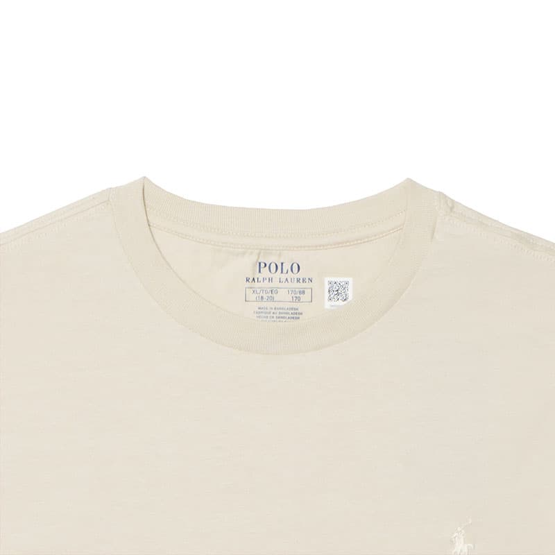 Футболка Polo Ralph Lauren T-рубашка Оригинальная Песочно-желтая Детская - изображение 3
