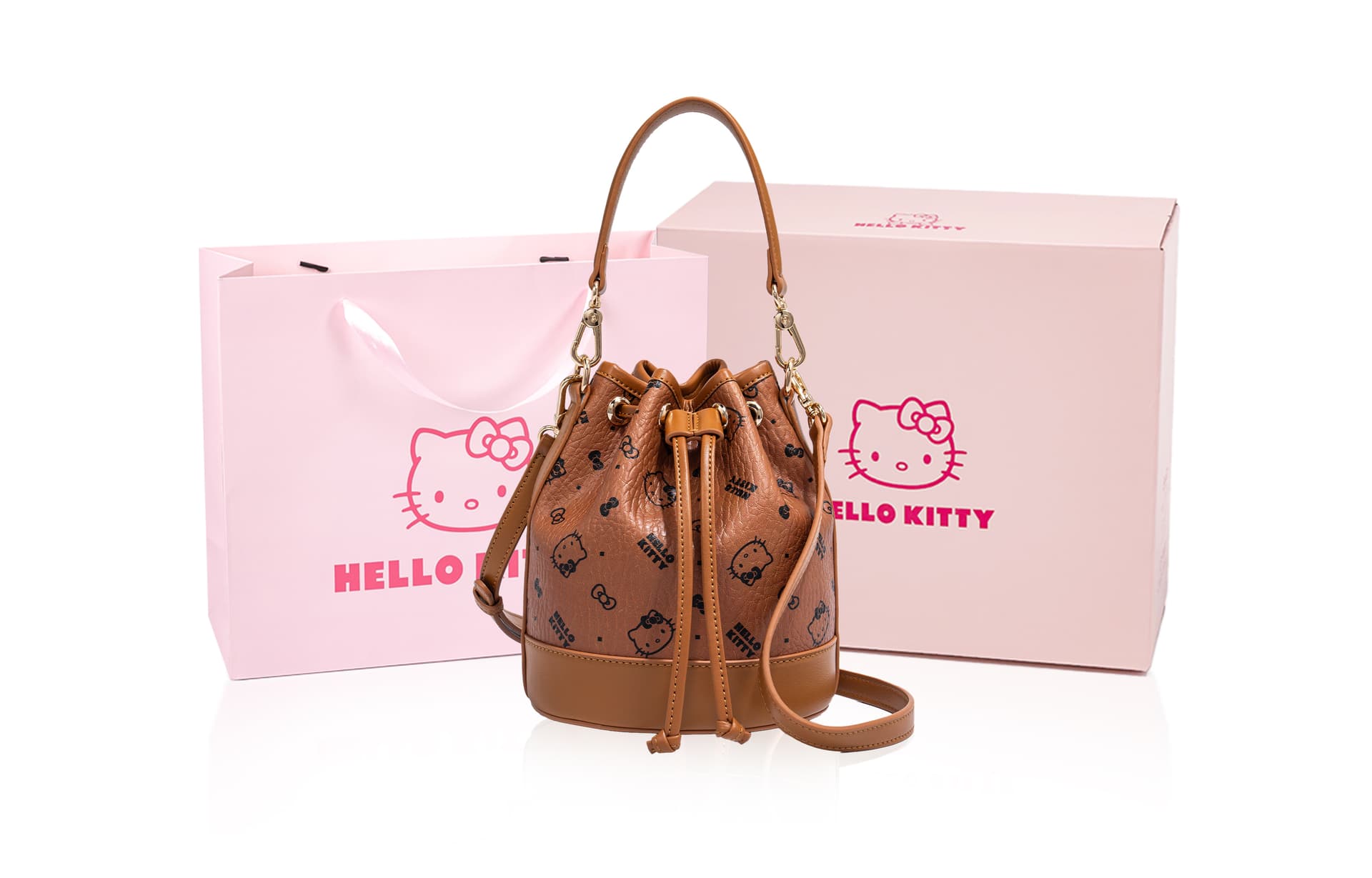 Сумка Sanrio Hello Kitty PU (полиуретан) Сумка через плечо Сумка Обычная (стандартная) Женская Многоцветная - изображение 9