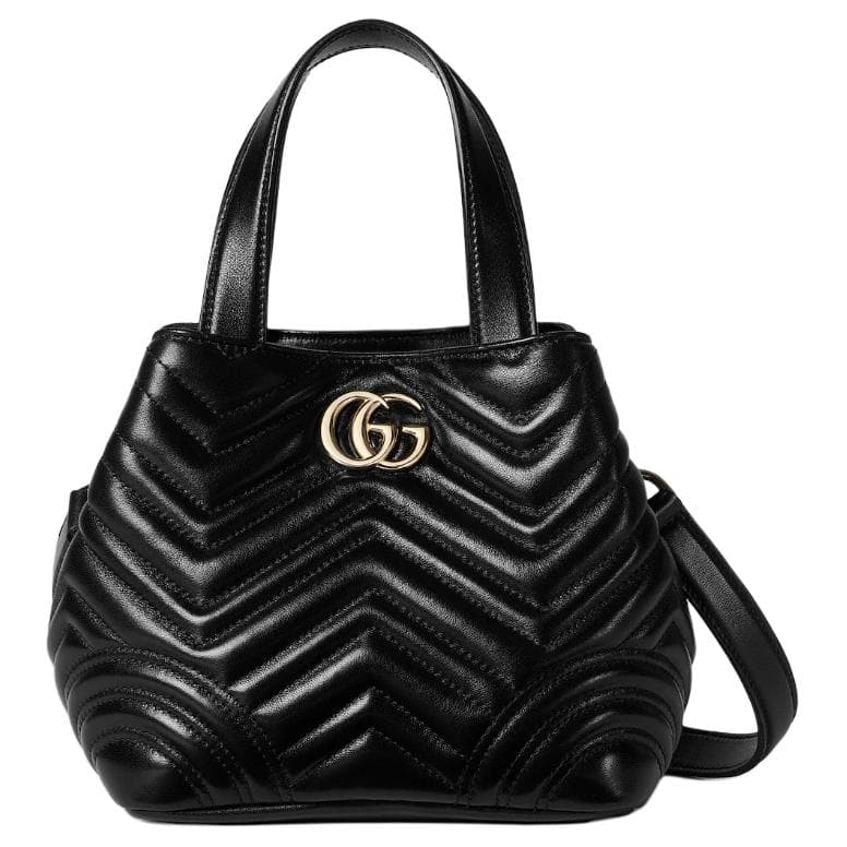 Сумка Gucci GG Marmont Tote Mini Black - изображение 2