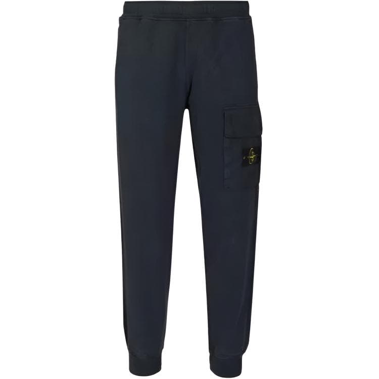 Штаны STONE ISLAND Вязаные тренировочные брюки мужские морской синий - изображение 1