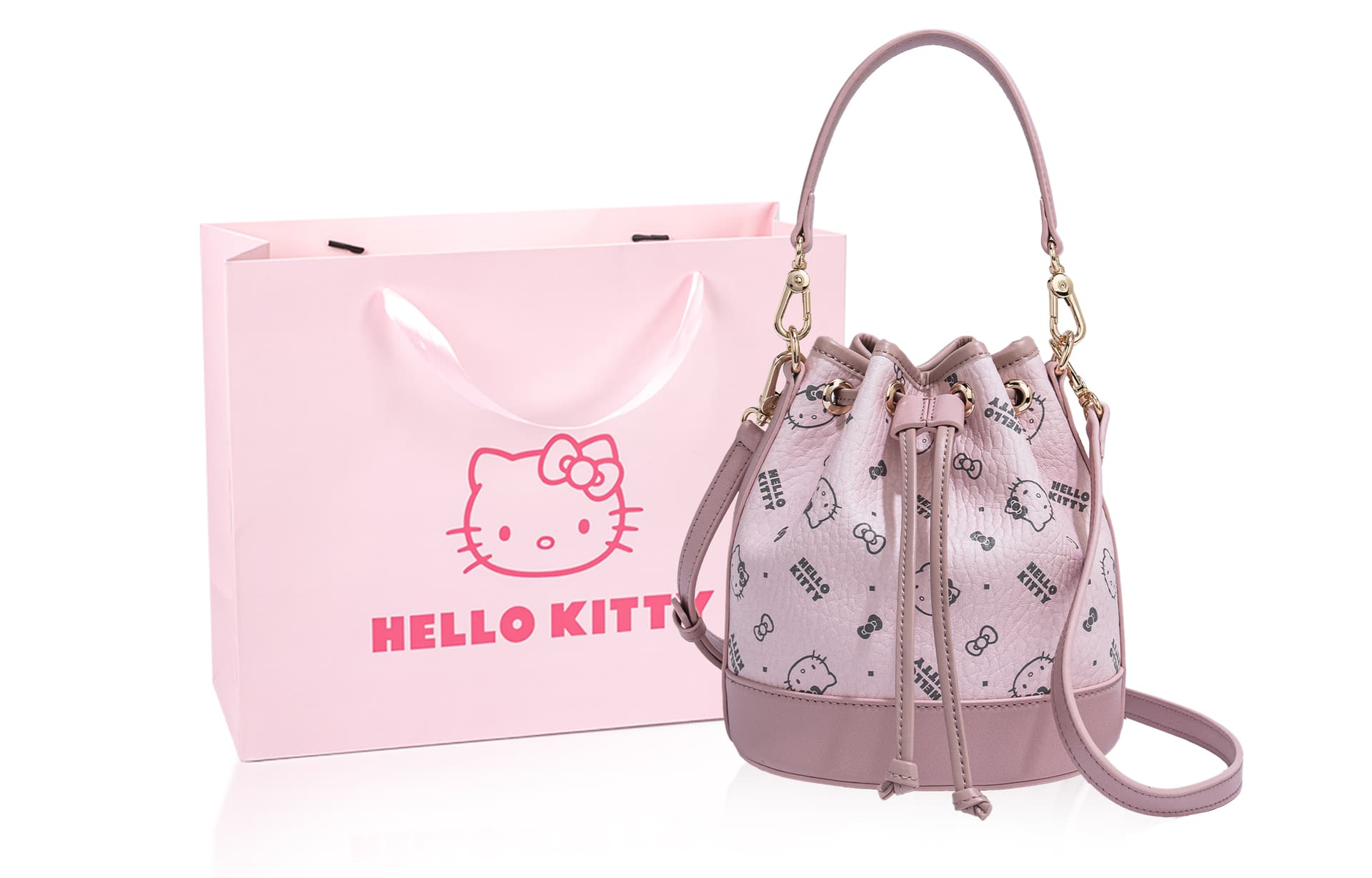 Сумка Sanrio Hello Kitty PU (полиуретан) Сумка через плечо Сумка Обычная (стандартная) Женская Многоцветная - изображение 3
