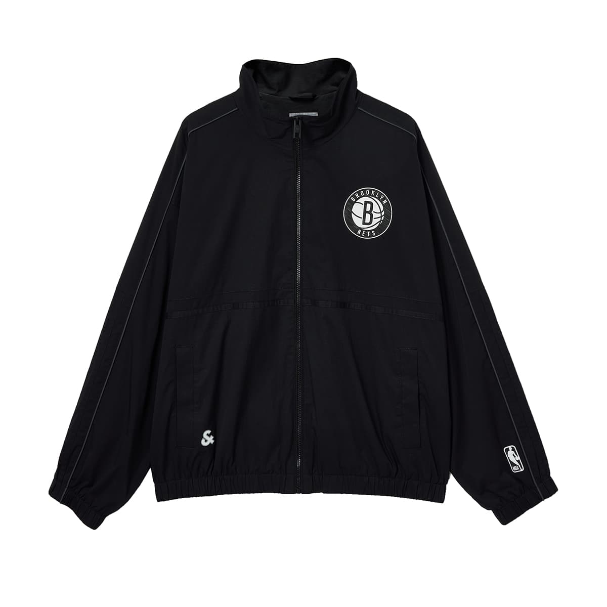 Куртка JACK&JONES xNBA Коллекция NBA Совместная коллекция Мужская одежда Осенний Офсетная печать Модный Свободный покрой Воротник-стойка Куртки & Пальто Мужской - изображение 1