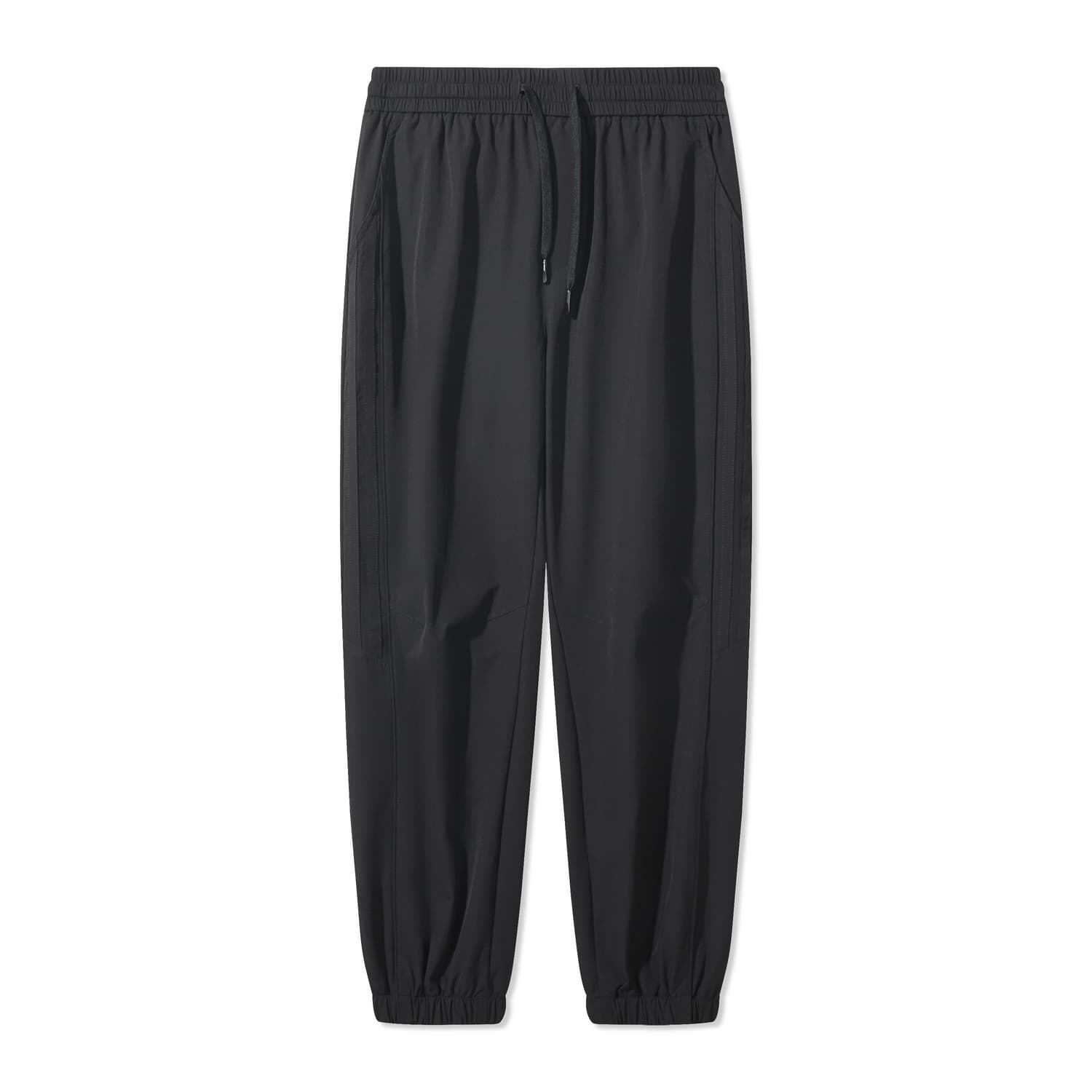 Штаны Cabbeen Loose Fit/3D Эффект Логотип Углерод Черный 01 Мужские Повседневные Штаны - изображение 1