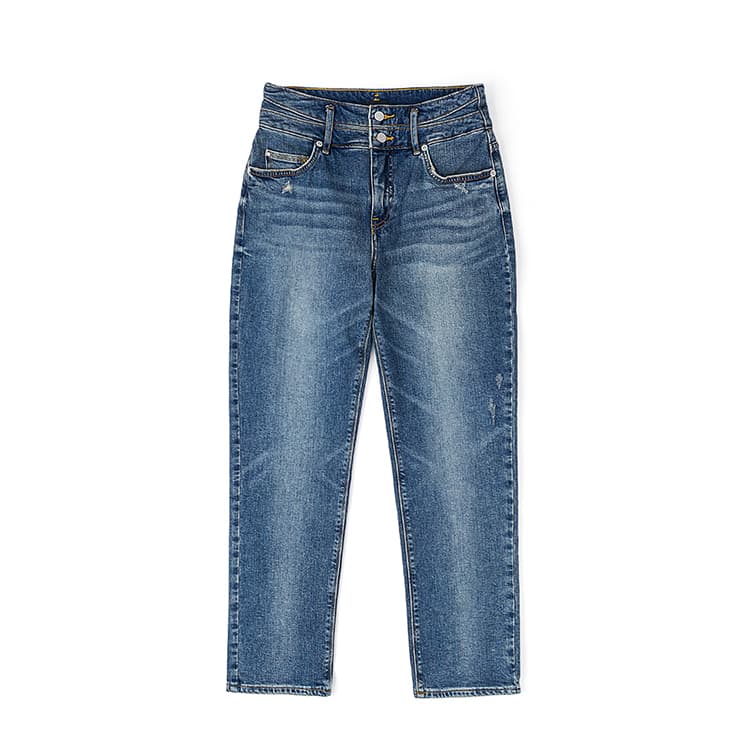 Джинсы Lee Medium Dark Blue Women's Jeans Ли Мид Темно-Синий Женские Джинсы - изображение 1
