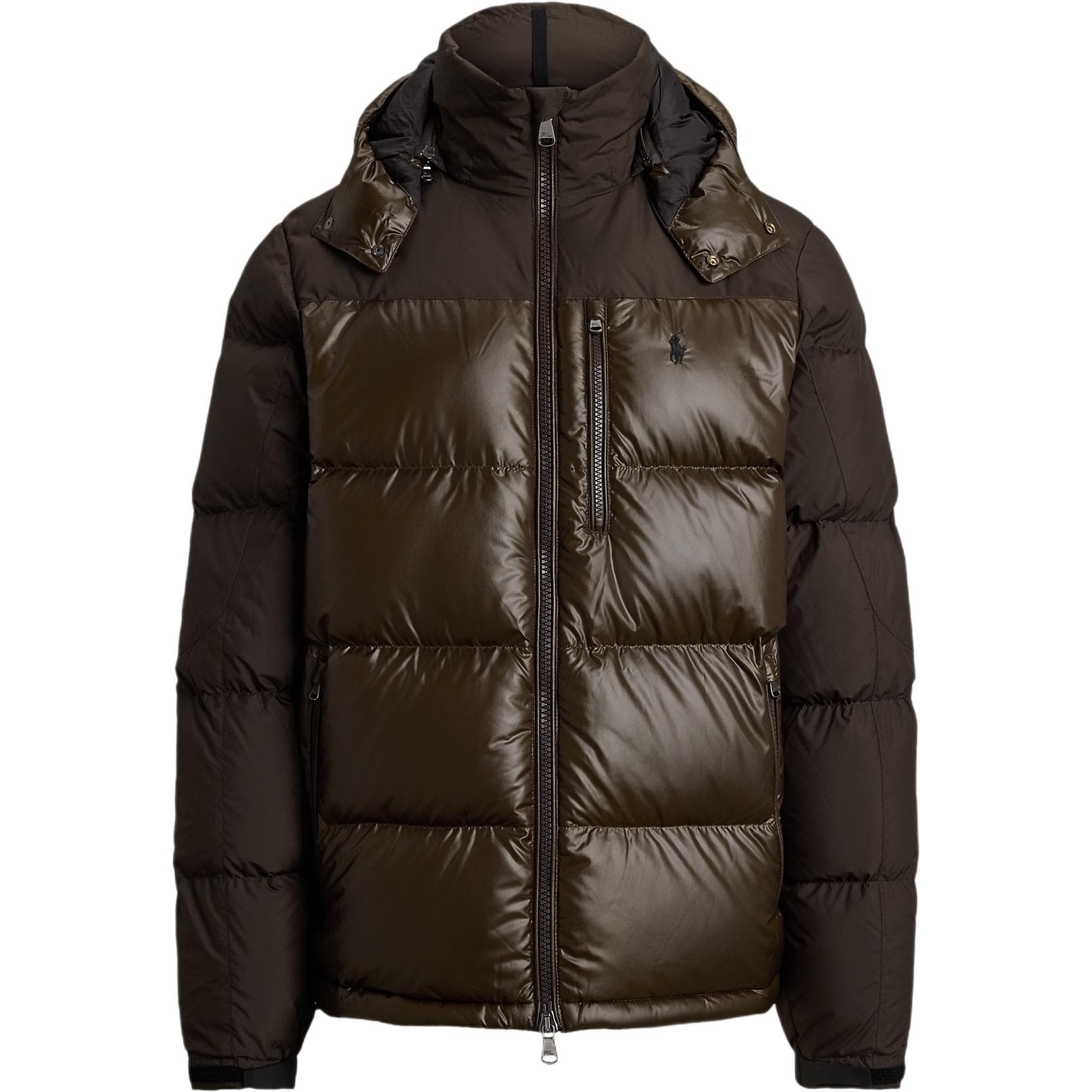 Зимняя куртка Polo Ralph Lauren FW25 Пуховик Мужской Коричневый - изображение 1
