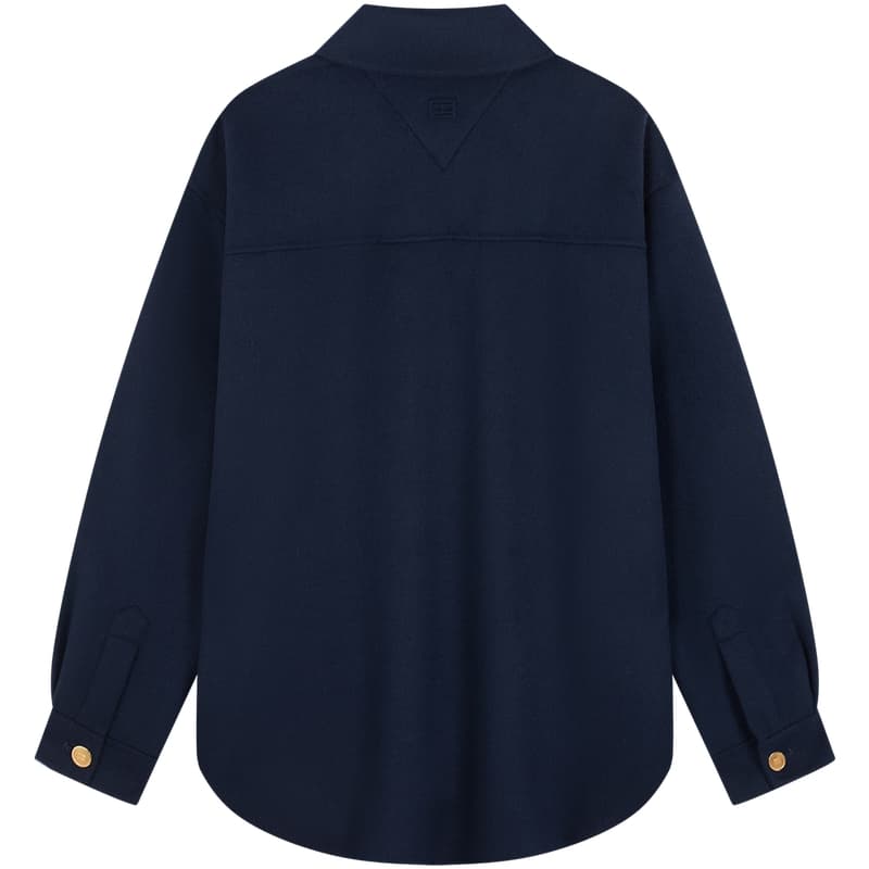 Tommy Hilfiger Темно-синий Синий C1G Женское Пальто - изображение 2
