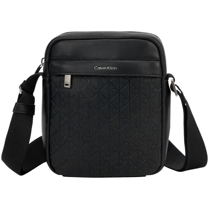 Сумка через плечо CALVIN KLEIN Сумка через плечо из смешанного материала Мужская Космический Черный - изображение 1