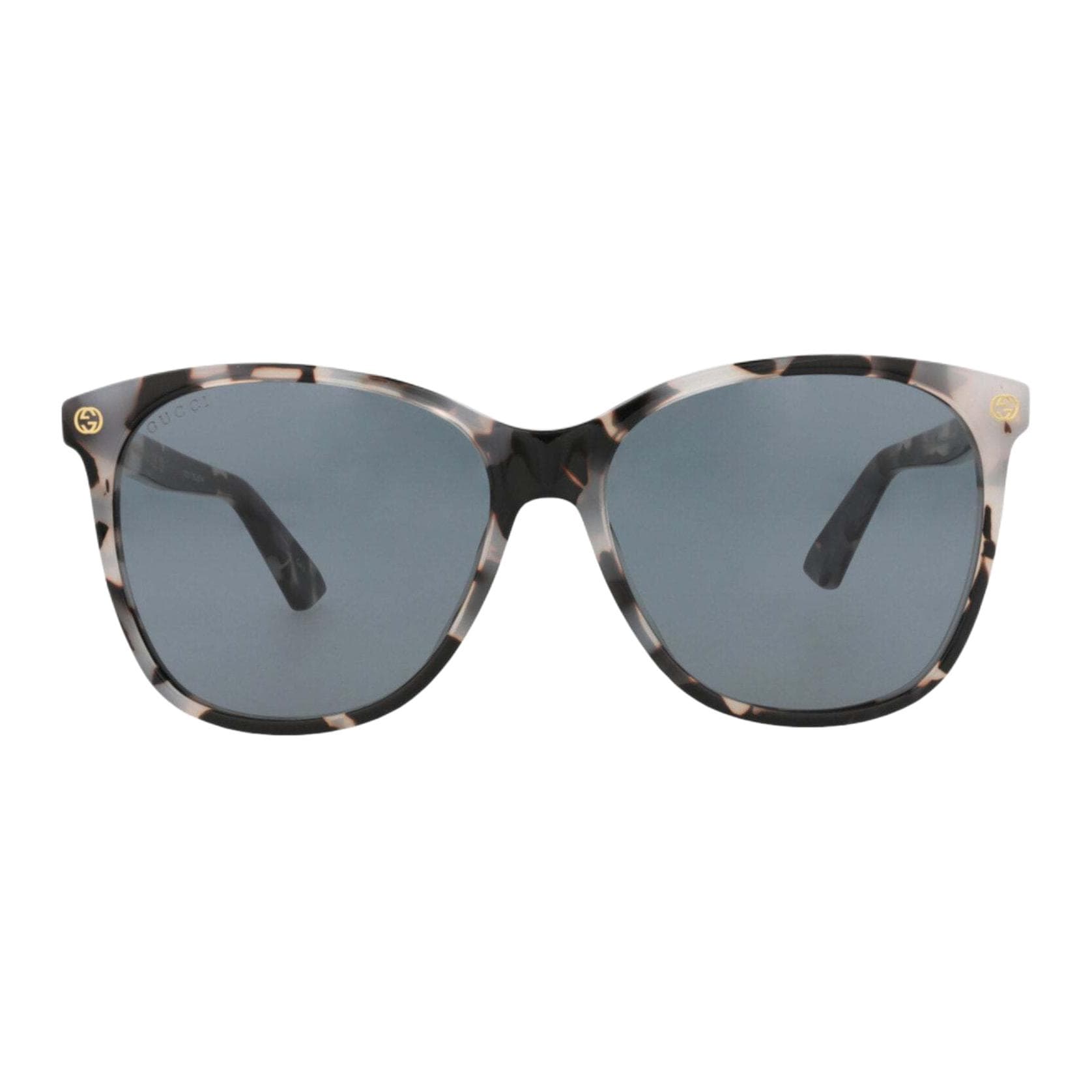 Солнцезащитные очки GUCCI OVAL SUNGLASSES Женские Гаванский Серый - изображение 2