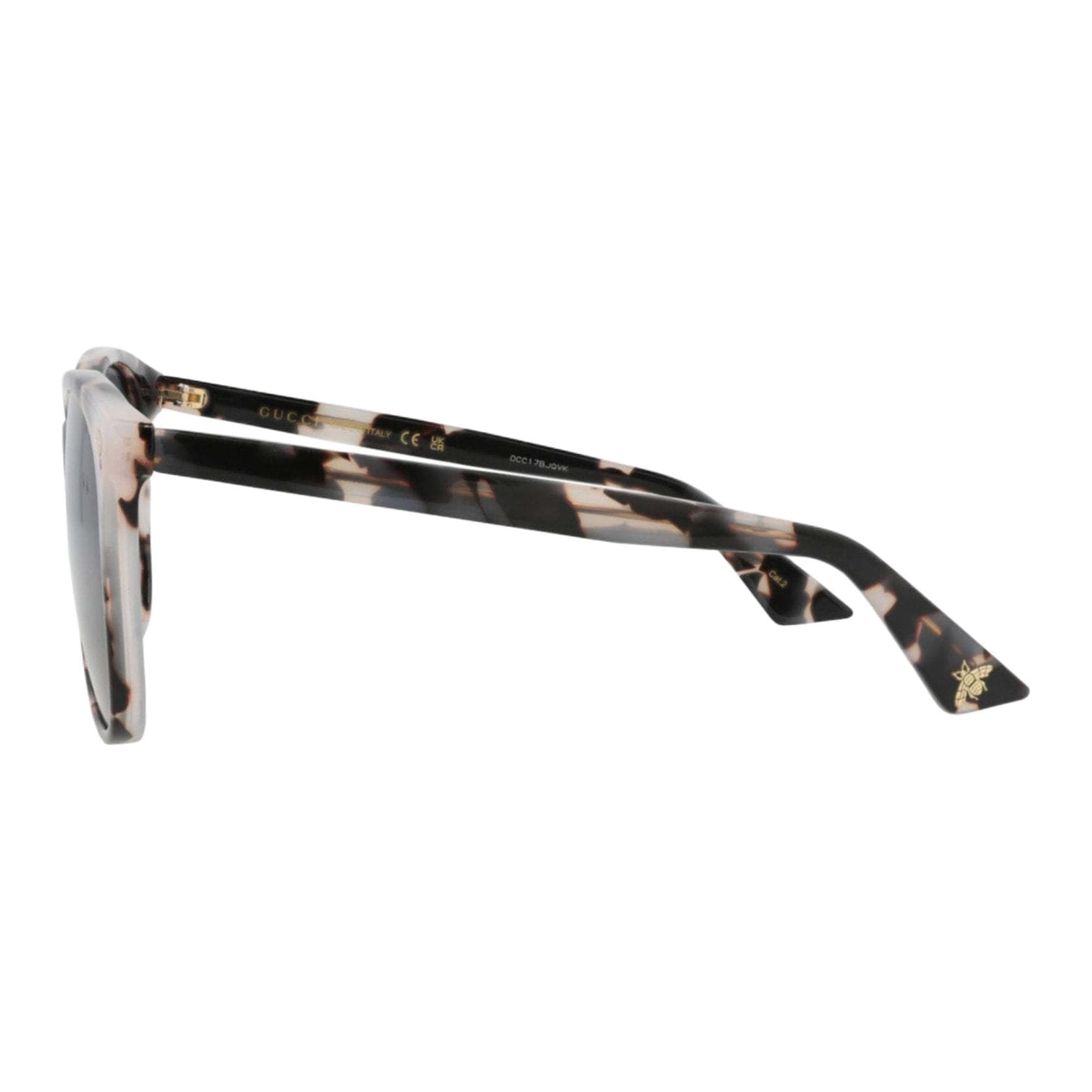 Солнцезащитные очки GUCCI OVAL SUNGLASSES Женские Гаванский Серый - изображение 3