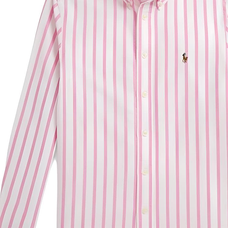 Polo Ralph Lauren Повседневная Рубашка Розовая Детская - изображение 3