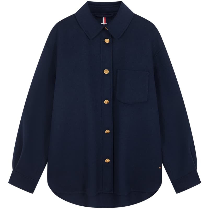 Tommy Hilfiger Темно-синий Синий C1G Женское Пальто - изображение 1