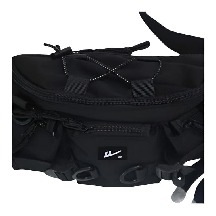 Нагрудная сумка Warrior Nylon Chest Waist Bag Black - изображение 4