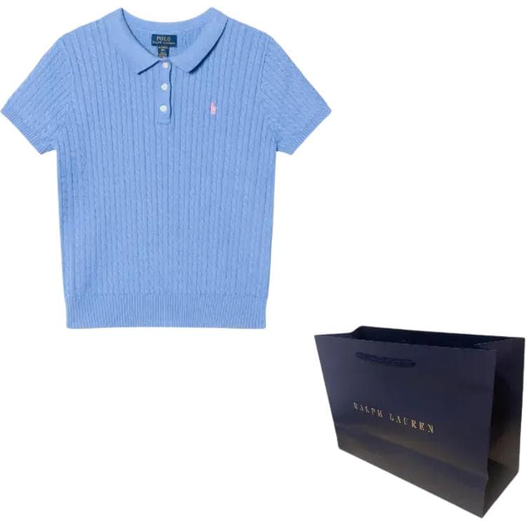 Polo Ralph Lauren Поло Стандартное Синий Подростковый - изображение 5