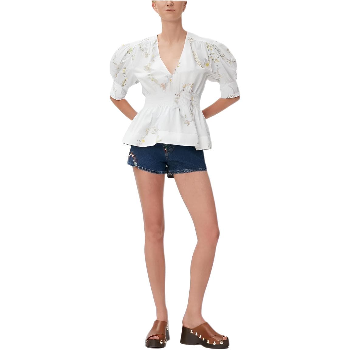 Блузка GANNI SS22 V - изображение 1