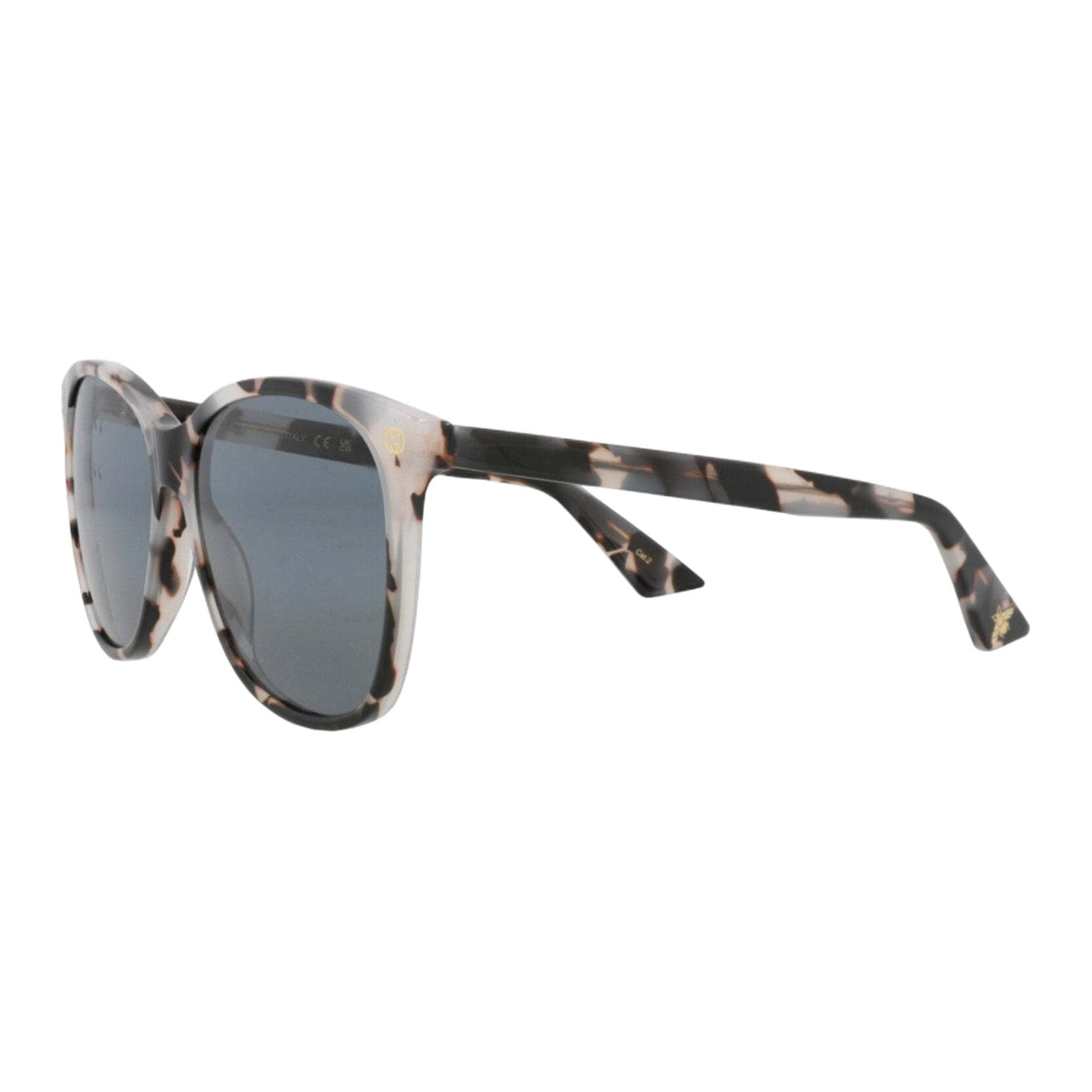 Солнцезащитные очки GUCCI OVAL SUNGLASSES Женские Гаванский Серый - изображение 1