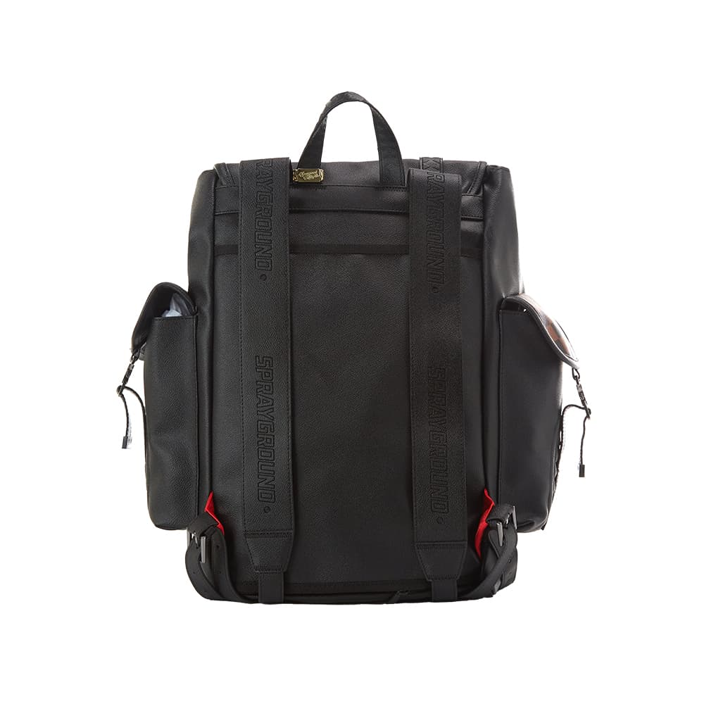 Рюкзак SPRAYGROUND ПВХ (поливинилхлорид) Рюкзак Мужской Черный - изображение 5