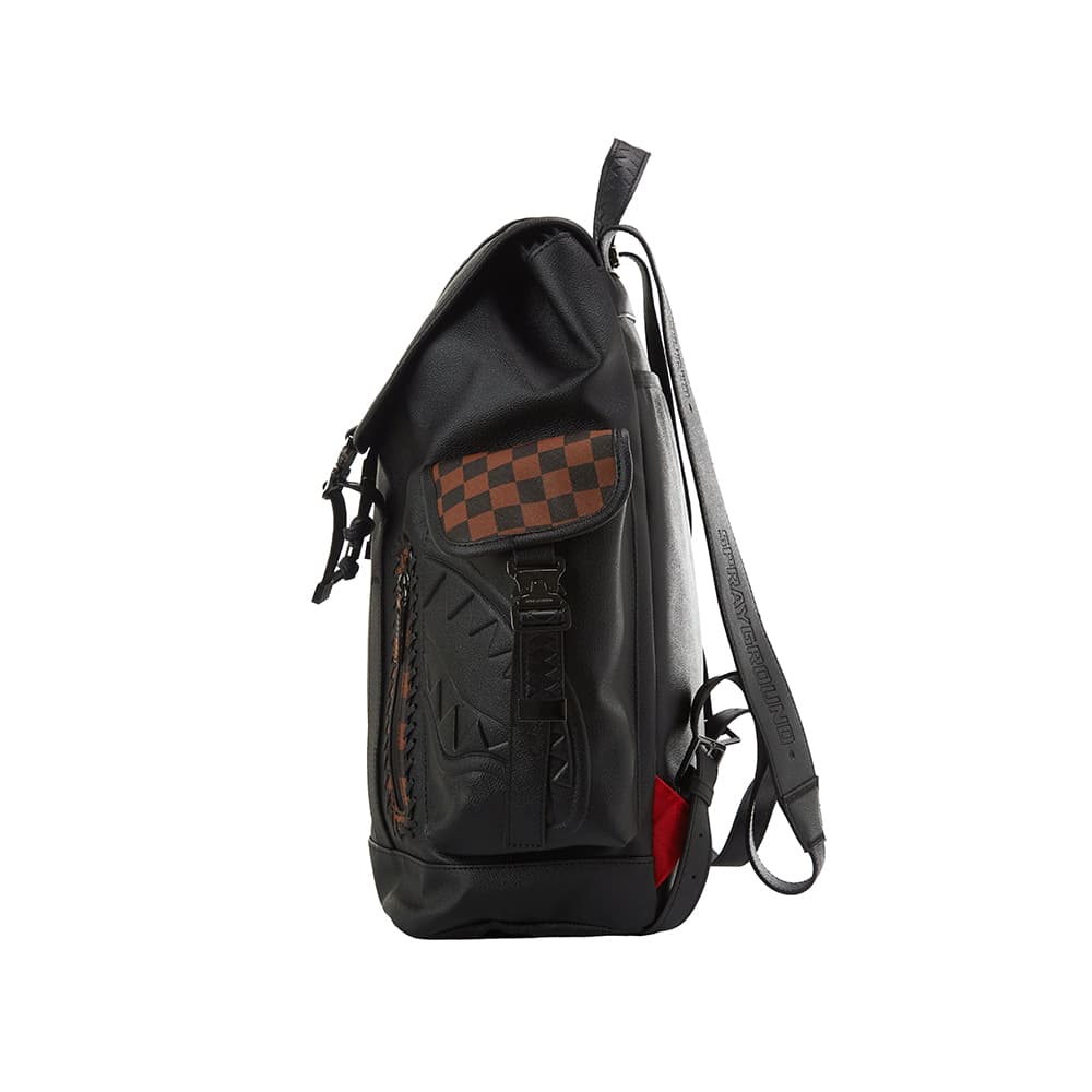 Рюкзак SPRAYGROUND ПВХ (поливинилхлорид) Рюкзак Мужской Черный - изображение 4