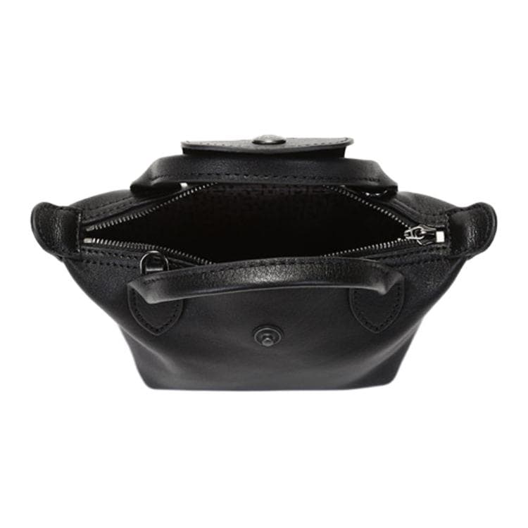 Сумка LONGCHAMP Le Pliage Cuir13 Black - изображение 6