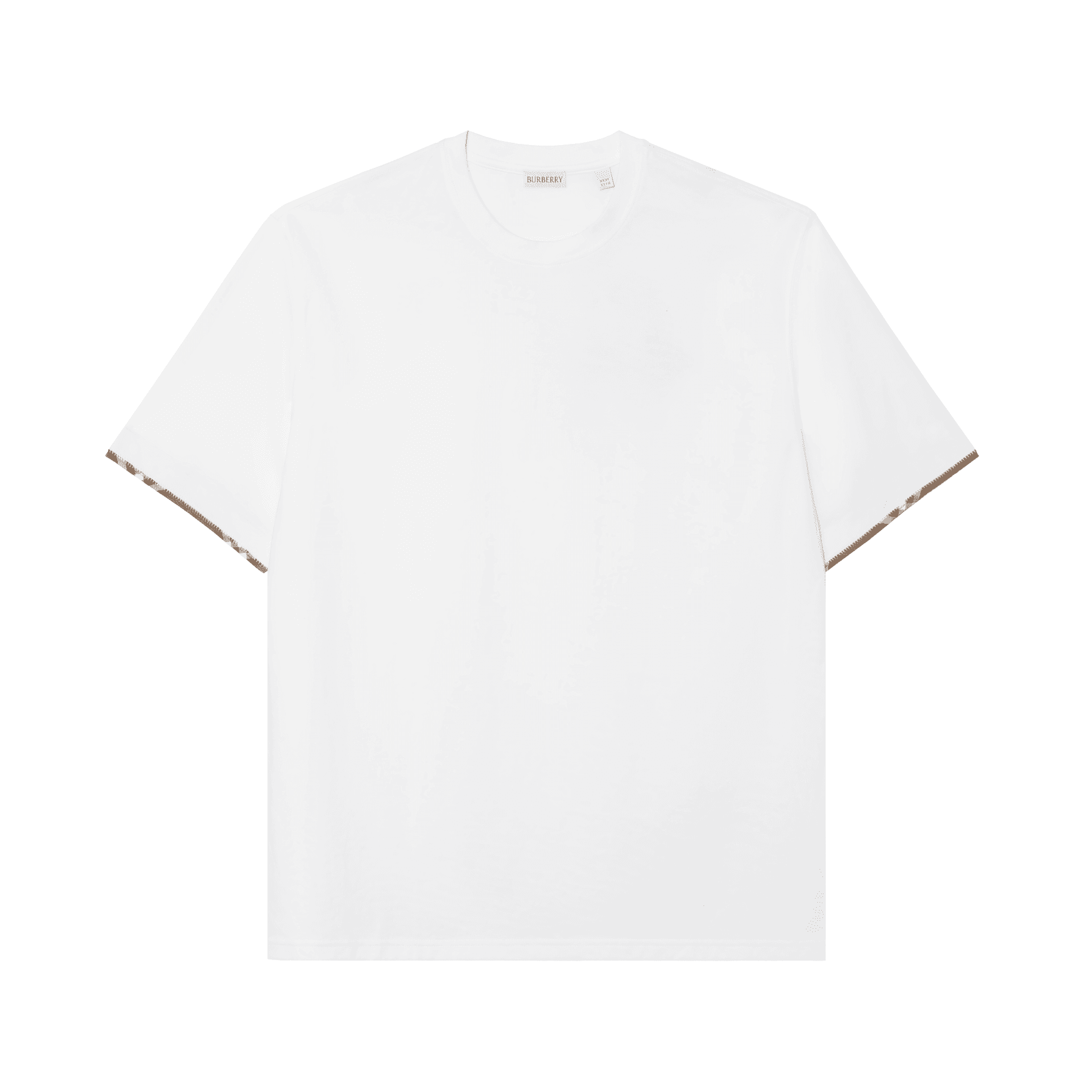 Футболка Burberry SS25 T Рубашка Мужская Белая - изображение 1
