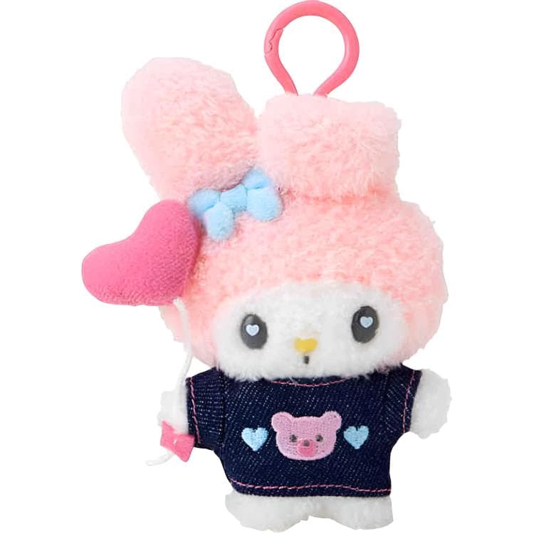 Санрио Denim Collection My Melody Куклы Плюшевый Украшение Высота 10 см - изображение 1
