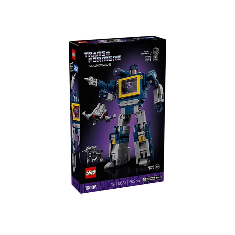 Конструктор LEGO x Трансформеры Пластиковые конструкторы 1505 шт. 10358 Звуковая волна - изображение 2