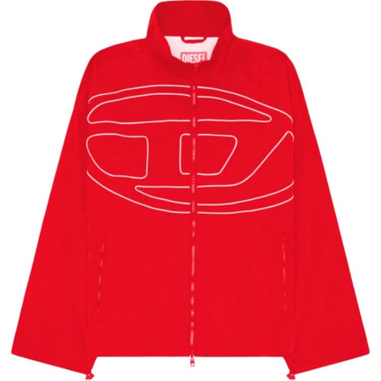 Куртка DIESEL Red Men's Jackets DIESEL Красные Мужские Куртки - изображение 1