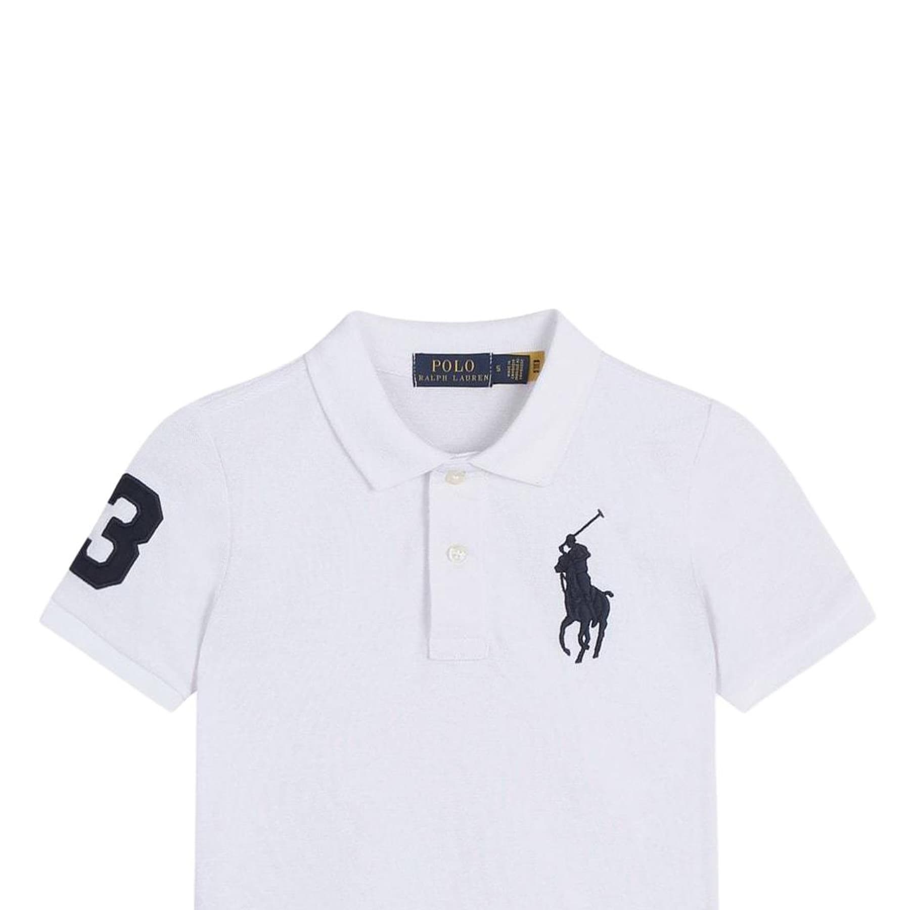 Футболка Polo Ralph Lauren T-рубашка белая детская - изображение 3