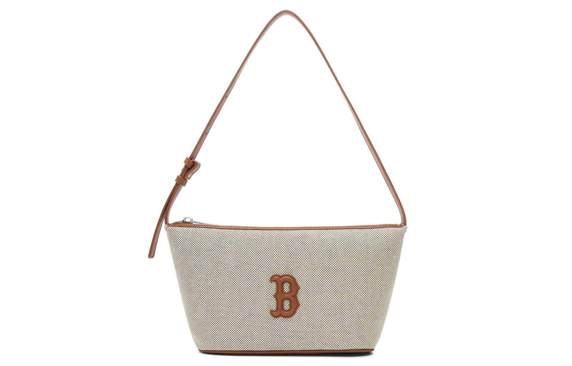 Мини-сумка MLB Basic Boston Red Sox Акриловая Сумка через плечо Сумка для рук Сумка через плечо Сумка на плечо Унисекс Коричневый - изображение 1