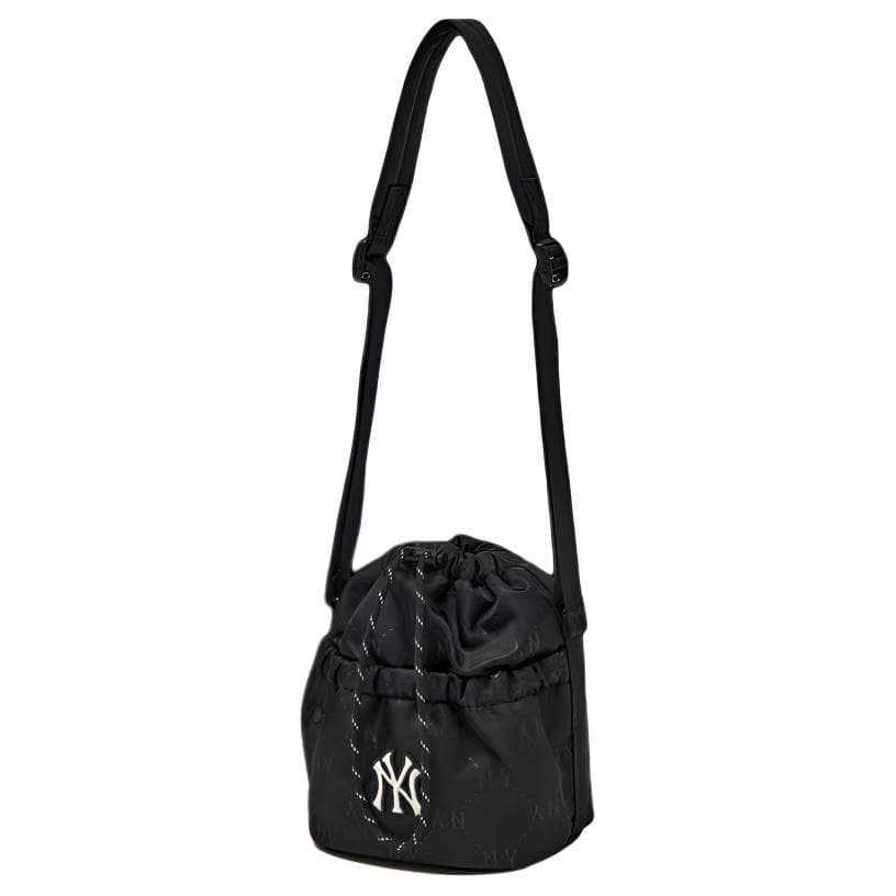 Мини-сумка MLB New York Yankees Нейлоновая Полиамидная и Полиэстеровая Сумка через плечо Мини Унисекс Черная - изображение 2