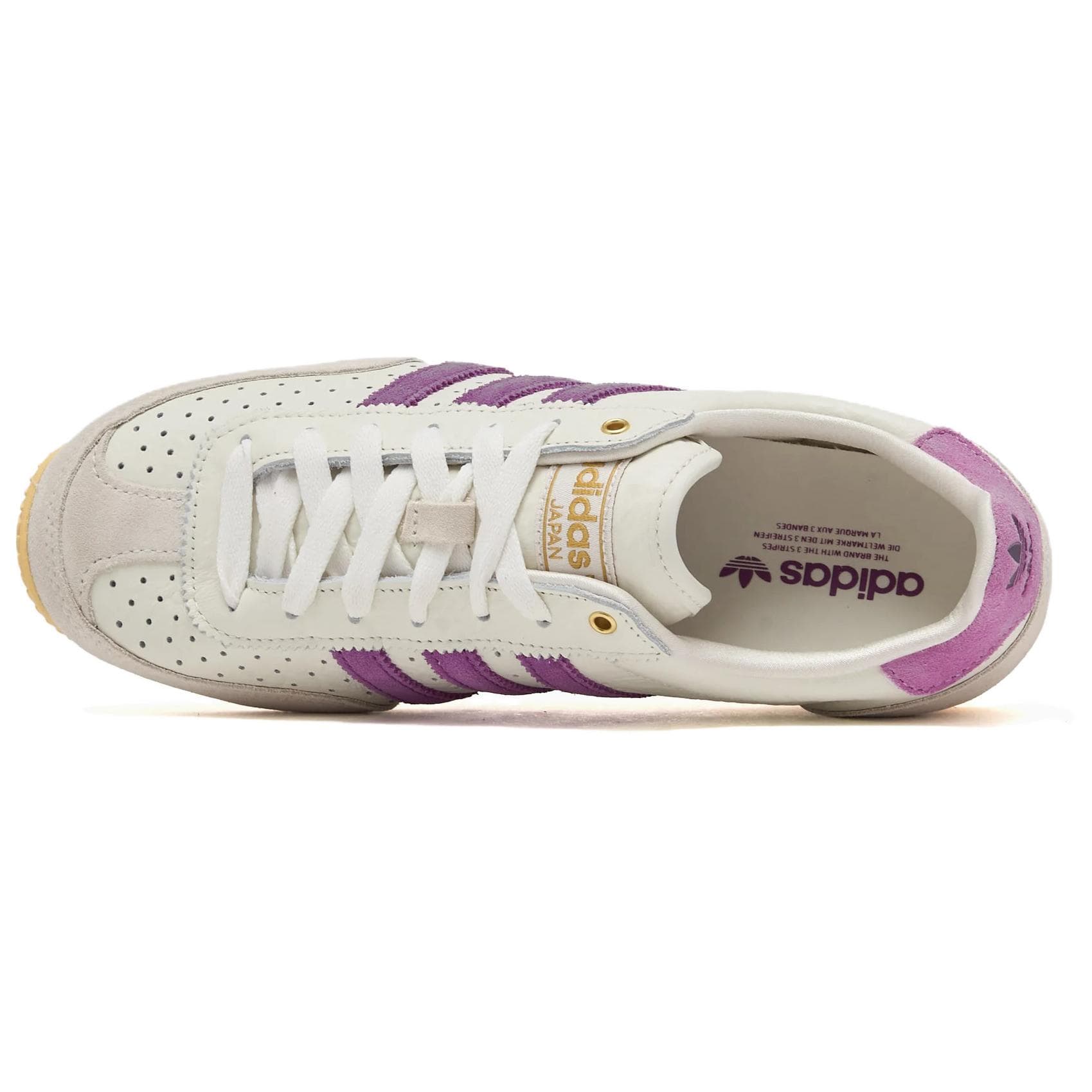 Кроссовки Adidas Originals Japan Low Top Скейтборд Кроссовки Женские Белый Фиолетовый - изображение 3