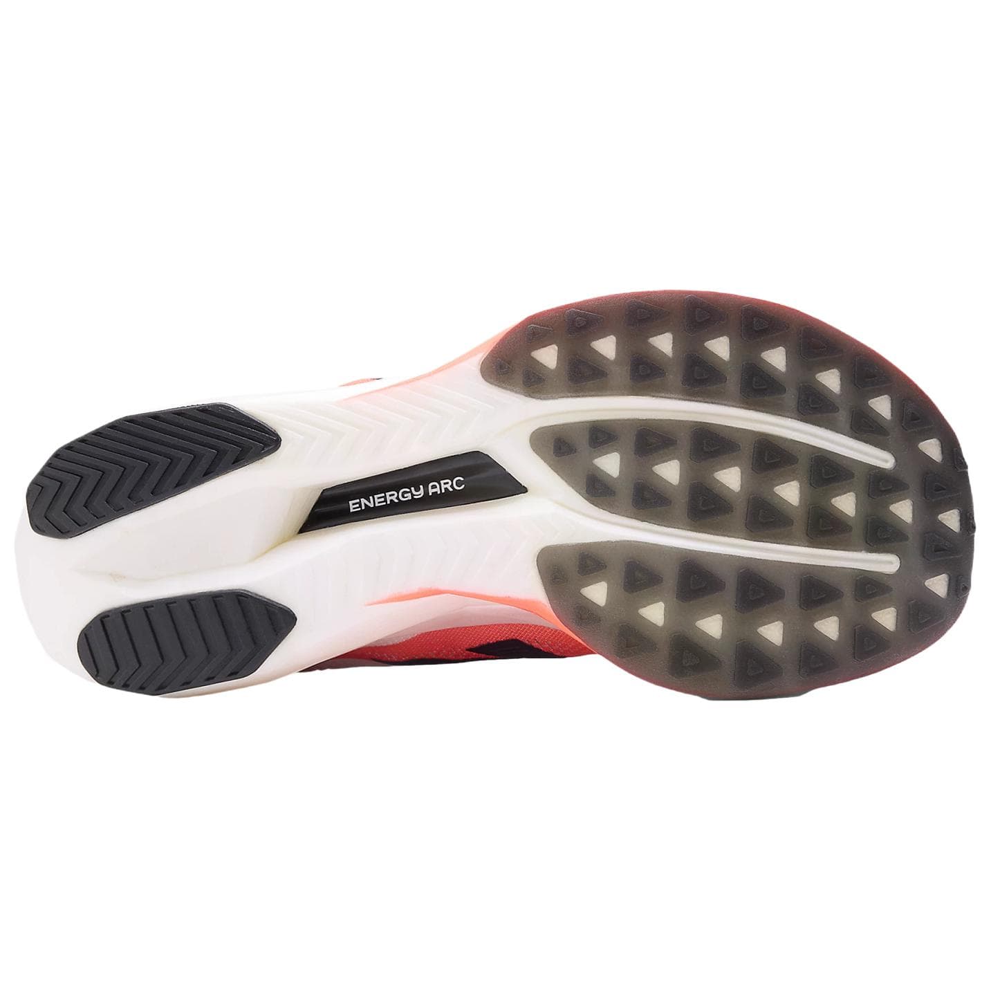 Кроссовки для бега New Balance FuelCell SuperComp Elite v5 Дышащие Беговые Кроссовки Женские Белые Красные - изображение 5