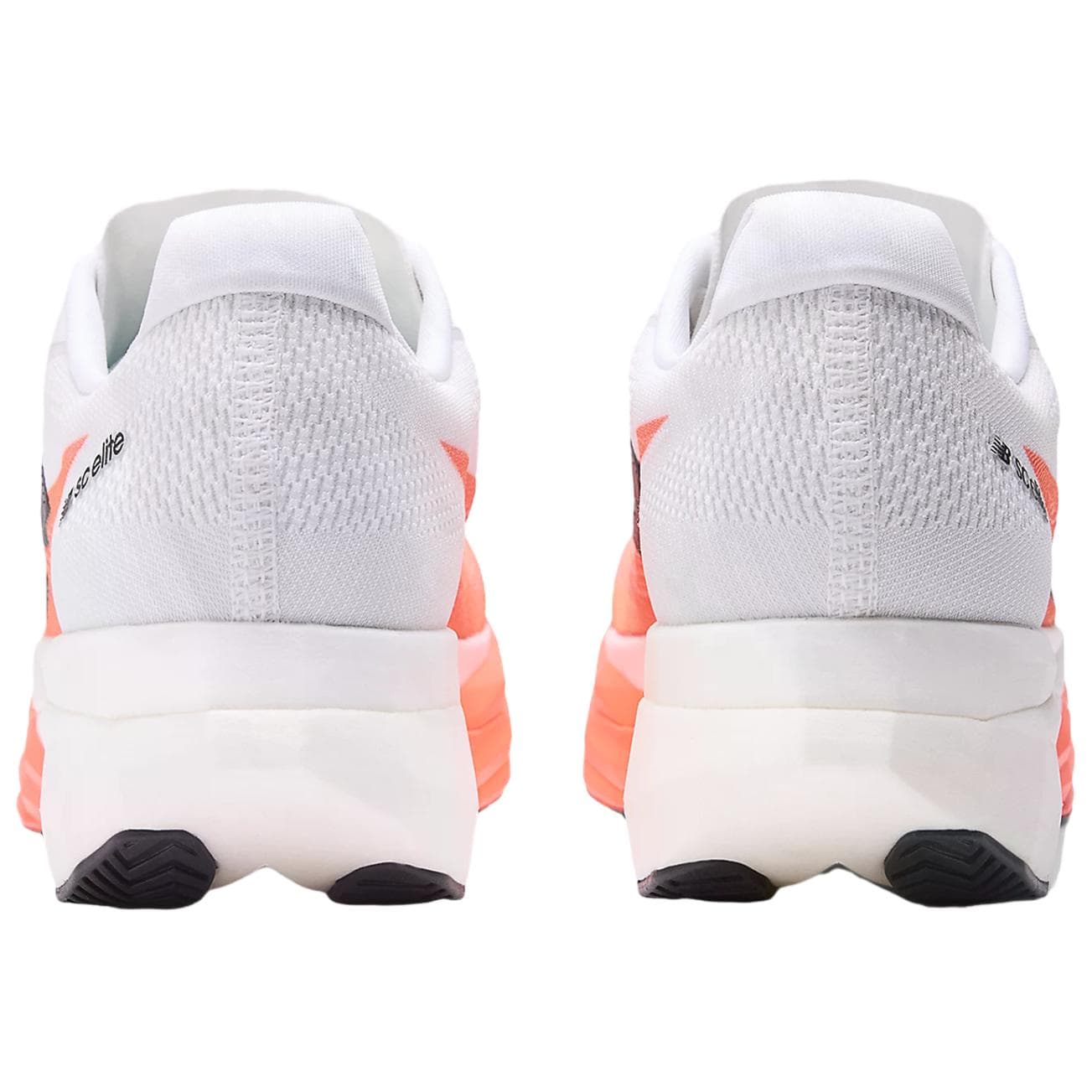 Кроссовки для бега New Balance FuelCell SuperComp Elite v5 Дышащие Беговые Кроссовки Женские Белые Красные - изображение 4