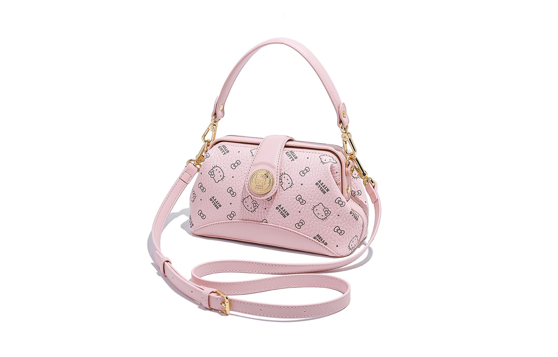 Сумка Санрио Hello Kitty Hello Kitty PU (полиуретан) Сумка через плечо Сумка Обычная (стандартная) Женская - изображение 7