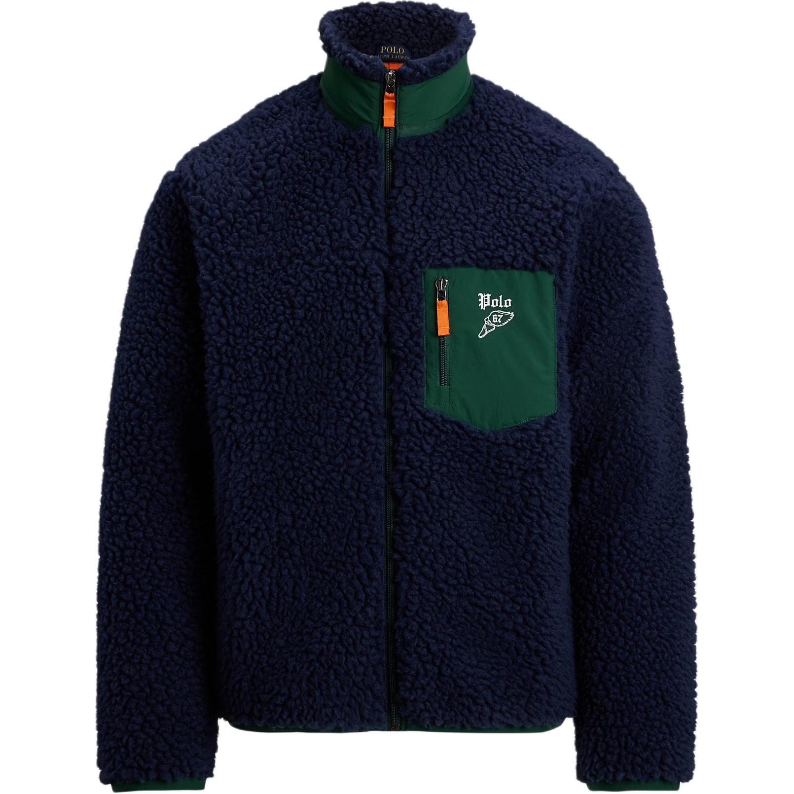 Куртка Polo Ralph Lauren Fw25 Вельветовое пальто Мужское Cruise Морской синий - изображение 1