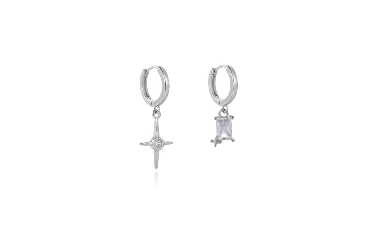 Серьги Серьги-гвоздики Ringlove из сплава унисекс - изображение 1