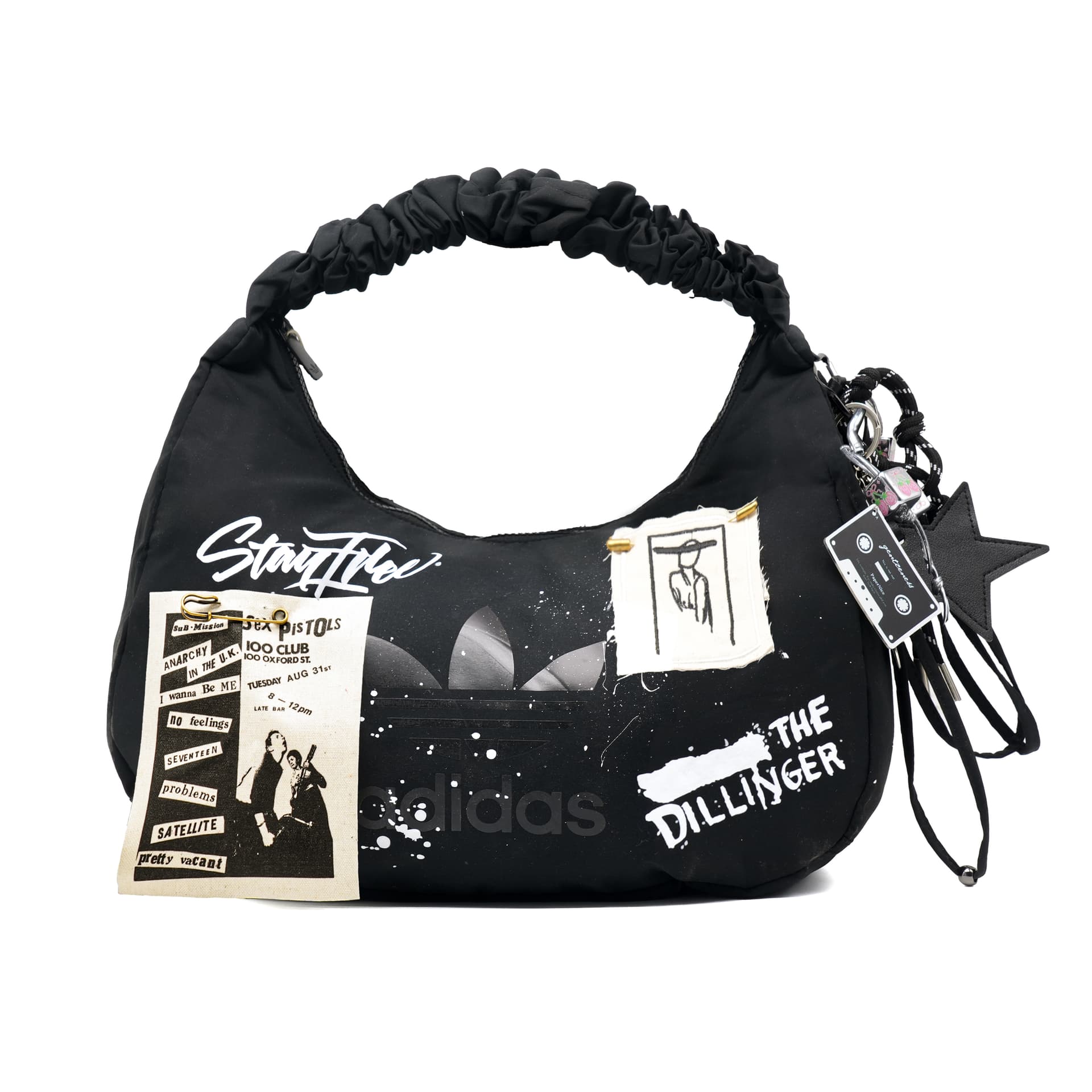 Мини-сумка adidas Originals Cloud Canvas Shoulder Bag Black - изображение 1