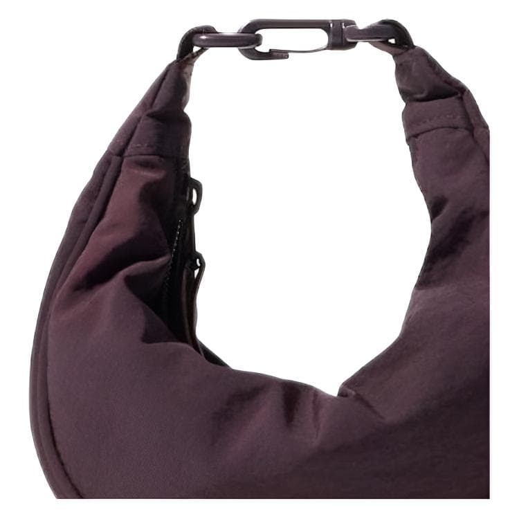 Сумка UNIQLO Mini Nylon Tote Bag Deep Purple - изображение 3