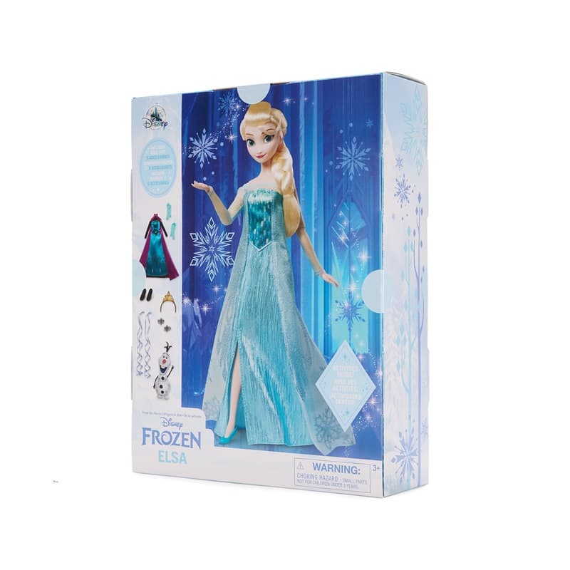 Disney x Disney Store Анна Эльза Элис Холодное сердце История Книга Кукла Одежда Наборы для платья - изображение 3
