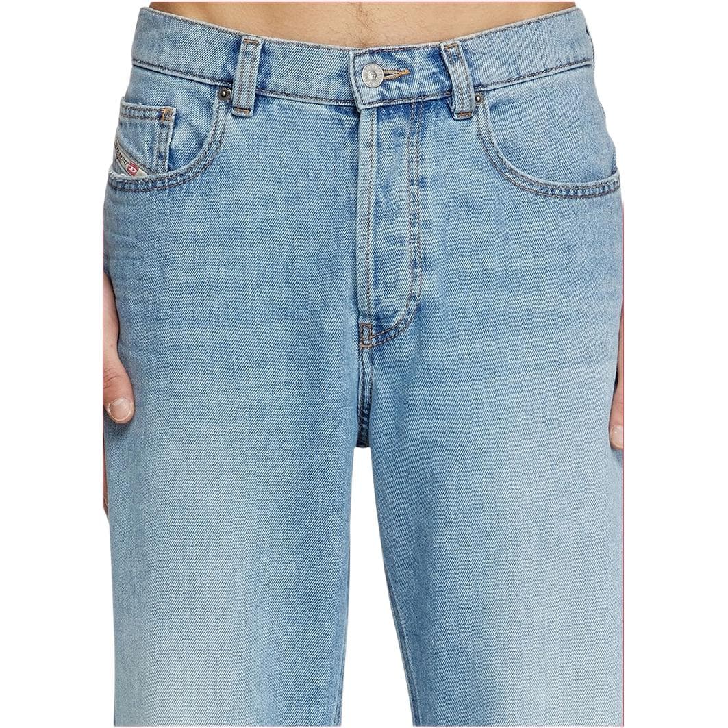 Штаны DIESEL Light Blue Men's Jeans DIESEL Светло-голубые мужские джинсы - изображение 1