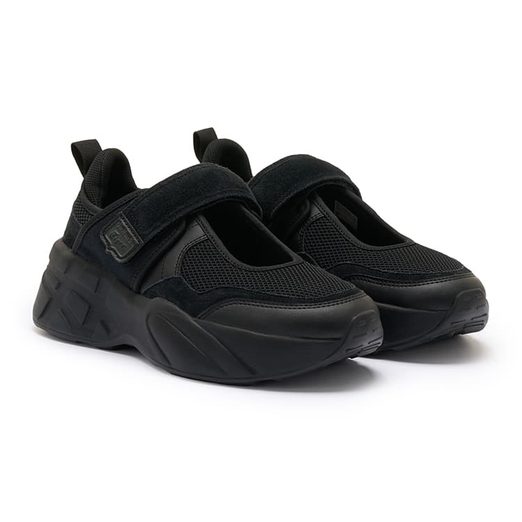 Onitsuka Tiger Платформа Туфли Мэри Джейн Женские Черные - изображение 3