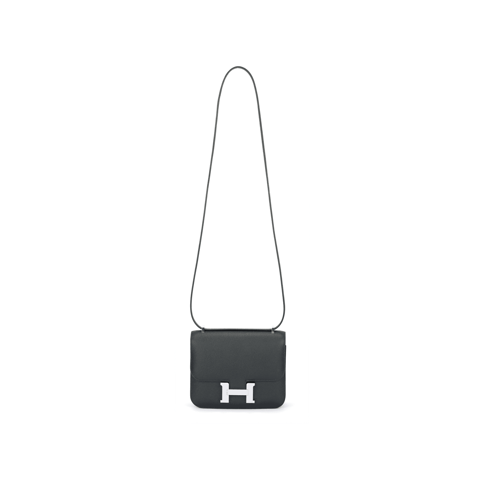Сумка через плечо HERMES Constance 19 Epsom Noir - изображение 9