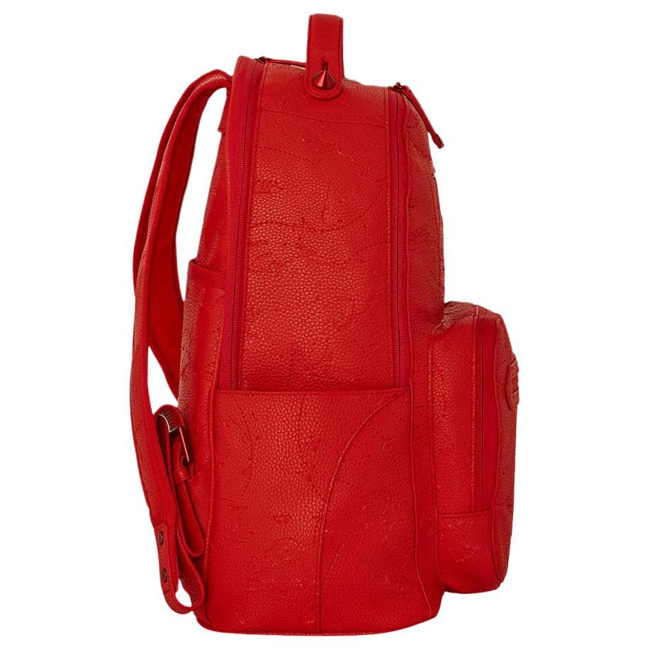 Рюкзак SPRAYGROUND Веганская кожа Рюкзак Унисекс Камень Красный - изображение 4