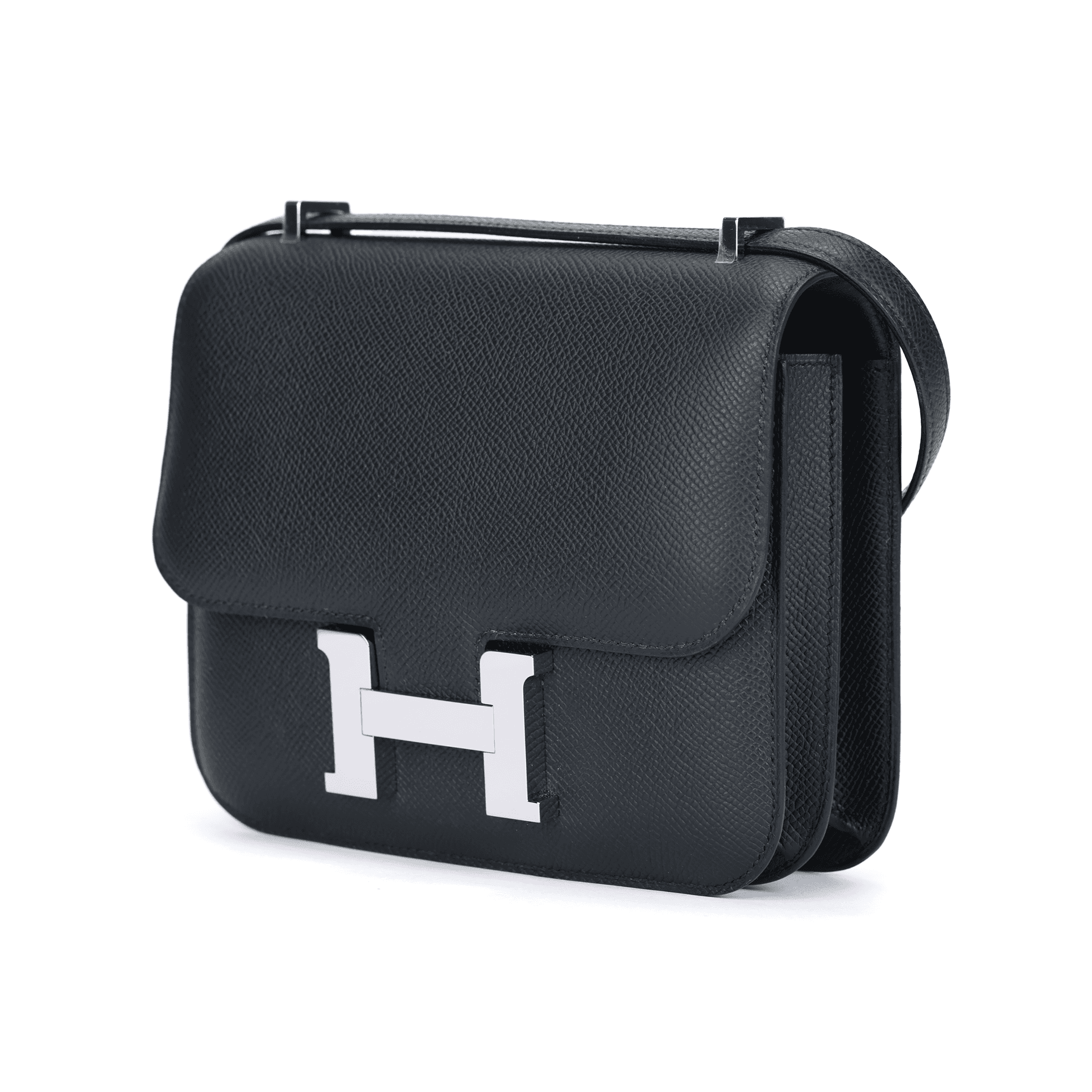 Сумка через плечо HERMES Constance 19 Epsom Noir - изображение 10