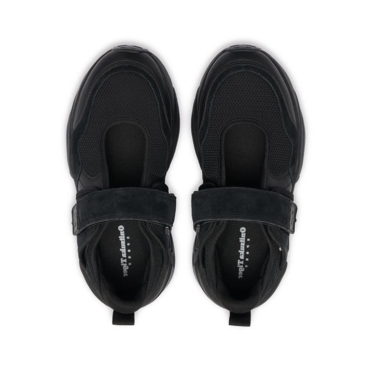Onitsuka Tiger Платформа Туфли Мэри Джейн Женские Черные - изображение 5