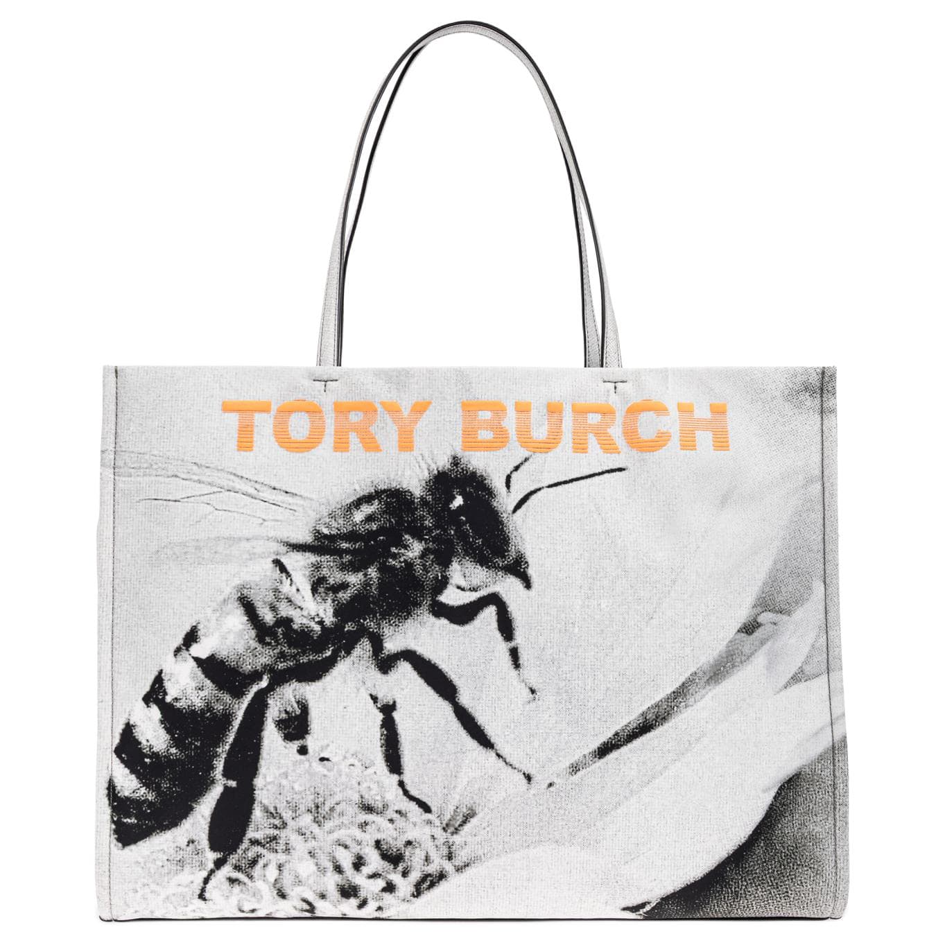 Мини-сумка TORY BURCH Ella Переработанный полиэстер Сумка-тоут Сумка для покупок Сумка Сумка через плечо Женская с принтом "Пчелка" - изображение 1
